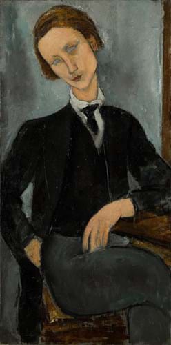 Portrait de Baranowski by Amedeo Modigliani