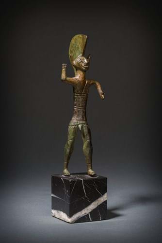 Bronze Etruscan statuette