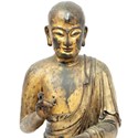 Bronze figure of a Luohan