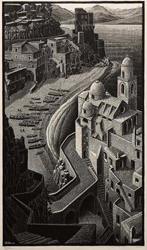 Maurits Cornelis Escher print
