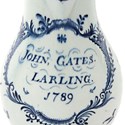 Lowestoft porcelain jug