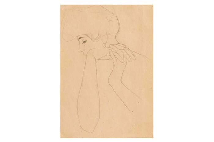 Egon Schiele drawing