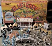 Marx goes to war in a big way with a huge toy soldier playset 