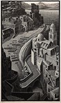Escher’s deep fascination with the Amalfi Coast