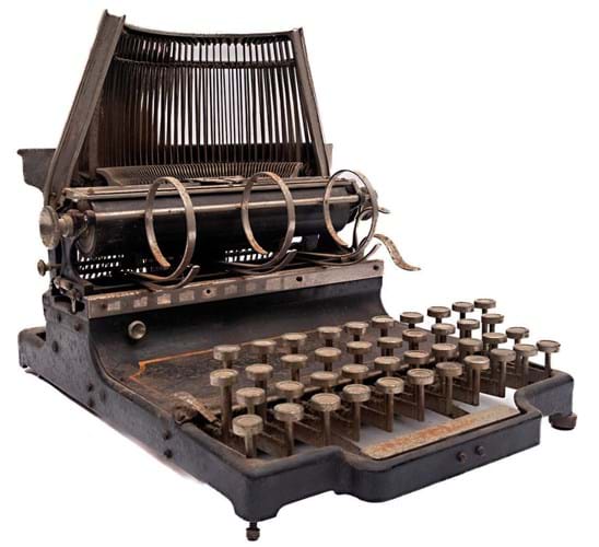 Waverley typewriter,