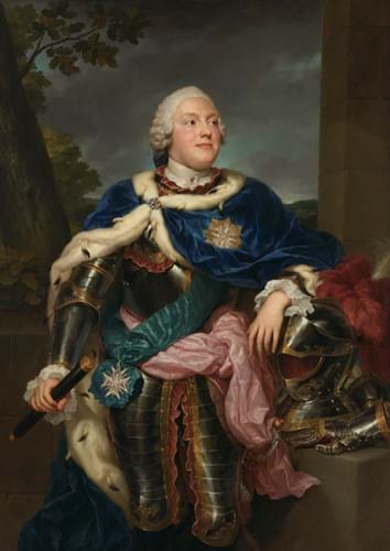 Portrait of Fredrich Christian, Prince of Saxony by Anton Raphael Mengs