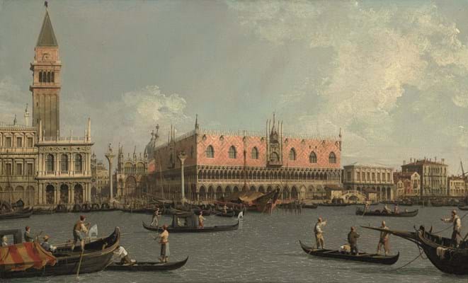 Canaletto view of Venice