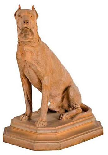 Terracotta dog