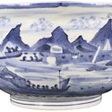 Blue and white bowl