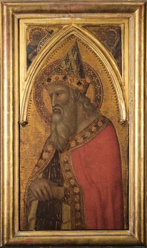 Pietro Lorenzetti’s Saint Sylvester