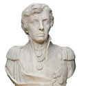 Marble bust of Lord Nelson