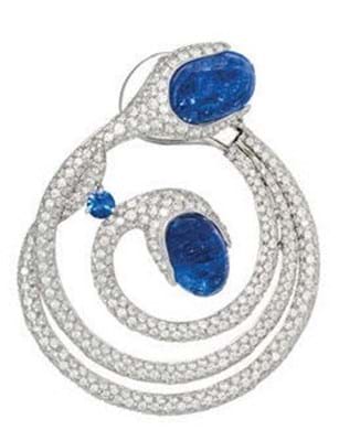 Sapphire earrings