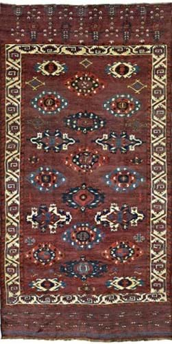 Yomut Multi-gul carpet