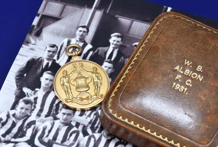 A 1931 FA Cup winner's medal