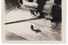 Edward Hopper's etching Night Shadows