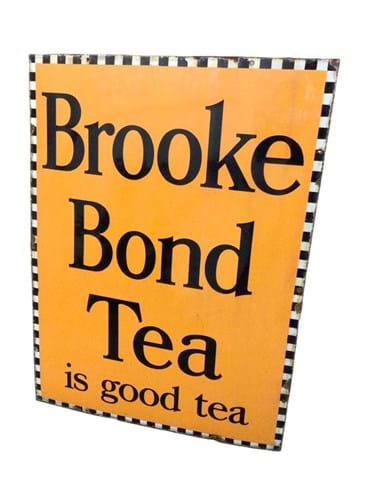 Brooke Bond Sign